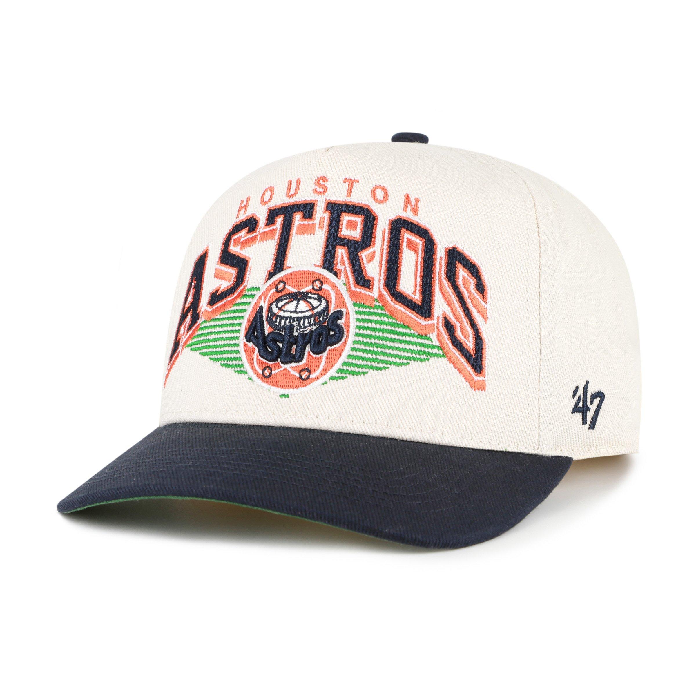 47 Houston Astros Cooperstown Pomona Hitch Snapback Hat - Natural